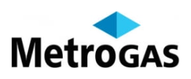 MetroGas Logo de MetroGas, cliente de Felippo Publicidad